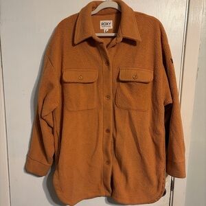 Roxy Women's Warm Tan Teddy Jacket